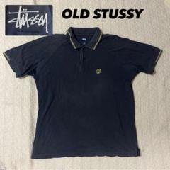 90s OLD STUSSY ポロシャツ S 紺タグ - メルカリ