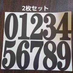 防水ナンバーステッカー(2枚)