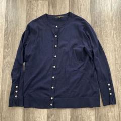 ネイビー カーディガン esche ワールド
