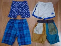 夏服95サイズ男児半ズボン(ショートパンツ)4枚セット
