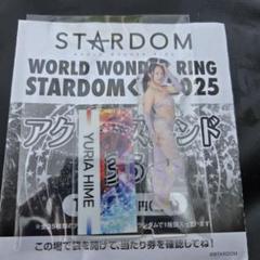 スターダム くじ　BIGアクリルスタンド　フィニッシュ賞　トレーディング缶バッジ スターダム くじ BIGアクリルスタンド フィニッシュ賞