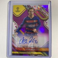 Topps Finest イヴァン•ラキティッチ サイン　/75 バルセロナ
