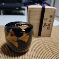 銀杏蒔絵中棗 茶道具 - メルカリ