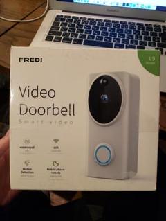 FREDI wifiインターホン 1080P 可視ワイヤレステレビドアホン