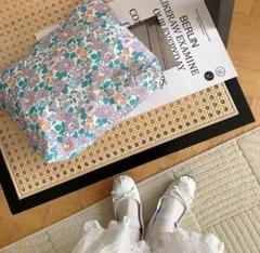 大容量 メイク入れ 多機能 花柄 レディース バック 【数量限定】化粧ポーチ