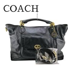 COACH コーチ トートバッグ ターンロック ハンドバック ショルダー2way