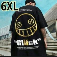 新品　ビックT　6XL Tシャツ　ブラック　バックプリント ストリート