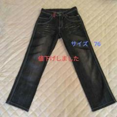新品未使用品☆バラシ☆Barassi☆黒ストレートデニム☆79☆ウェスト約78 ZARA ブラック デニム 38 ハイウエスト テーパード - メルカリ
