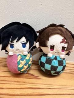 鬼滅の刃 ぬいぐるみ 竈門炭治郎 冨岡義勇 ぴょこぬい