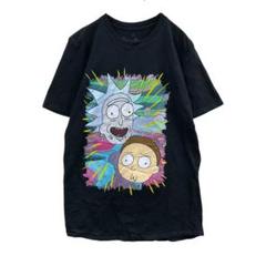 リック・アンド・モーティ　メンズTシャツ　M　アメリカアニメ　レア【2880】