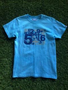 Tシャツ　ブルー