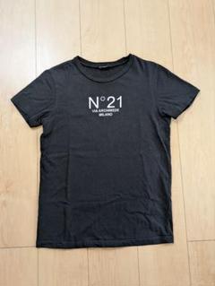 ヌメロヴェントゥーノ　Tシャツ　ティアード　フリル　ブラック　S blanccoffret_n21-n21173n0153