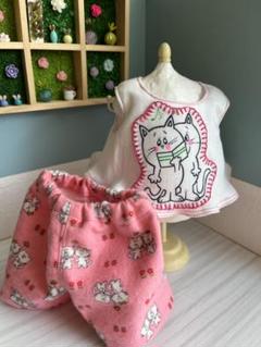 こはるちゃんのお洋服(猫ちゃんルームウェア)
