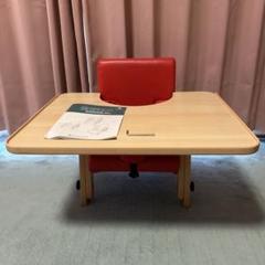 TAKANO バンビーナチェア　テーブルセット　子供用座位保持椅子　S 赤 姿勢保持 子ども用いす バンビーナチェア | タカノハート