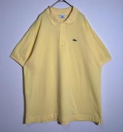 LACOSTE ラコステ　刺繍ロゴ　半袖　ポロシャツ