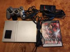 PS2 SCPH-75000 シルバー　動作品　訳あり