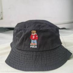 Polo バケットハット 黒