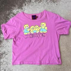 Heaven By Marc Jacobs◆Go To Hell Ringer Tee/Tシャツ/L/コットン/グリーン/3S3RTP001C19-300 Heaven By Marc Jacobs(ヘブンバイマークジェイコブス) / Go To