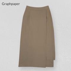 スカート Graphpaper Meryl Nyron Wrap Skirt Graphpaper (グラフペーパー) Meryl Nyron Wrap Skirt / メリル