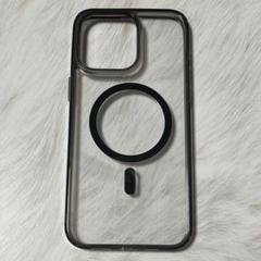 iPhone15ProMax ケース ライトブラックMagSafe対応