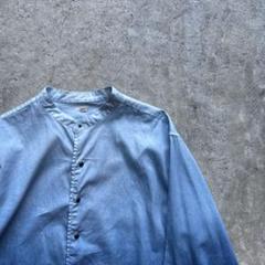 OUTIL 24SS CHEMISIER SAPOIS バンドカラーシャツ