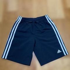 adidas アディダス ショートパンツ ハーフパンツ 黒 150号