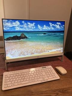 【動作確認済】NEC PC-DA700HAW 一体型デスクトップパソコン PCのサムネイル