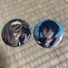 BLEACH CALL YOUR NAME 缶バッジ　阿散井恋次　朽木ルキア