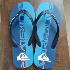 Quiksilver ビーチサンダル 青・青緑のサムネイル