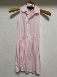 Polo Ralph Lauren ノースリーブワンピース ピンク　125センチ