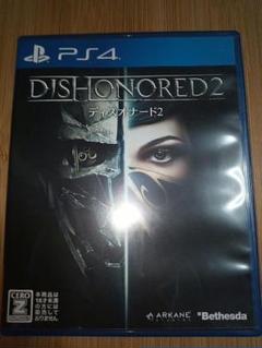 PS4　ゲームソフト「 ディスオナード2」「Dishonored 2 」PS5