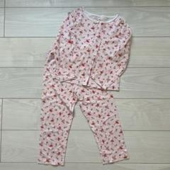 キャスキッドソン　花柄＆バレリーナ柄ピンクベビーパジャマ（~95cm）