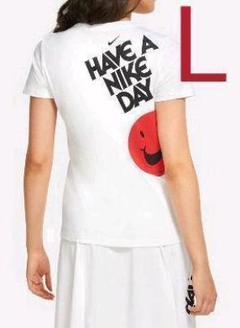 【新品】【サイズ:L】NIKEレディースTシャツ(As W Nsw Ss )
