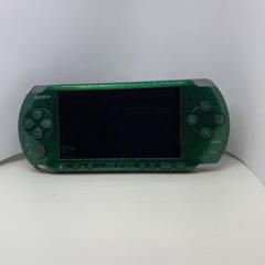 【本体 ジャンク扱い】Sony PSP-2000 グリーン 本体 ソフト3本付