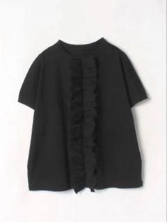 ルルウィルビー✨フロントフリルプルオーバー Tシャツ コットン
