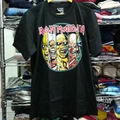 アイアンメイデン 両面プリント バンドＴシャツ L