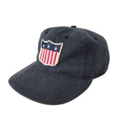 【美品】ロンハーマンRon Herman クーパーズタウン ベースボールキャップ Cooperstown Ball Cap for Ron Herman Seersucker Cap 1.28(Sat