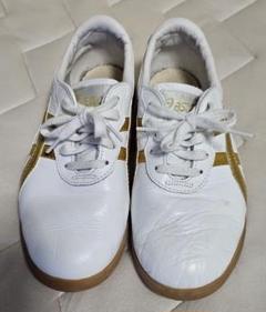 レア！廃盤モデル☆asics／アシックス レザーシューズ スニーカー 太極拳 000000032566_LFhOsKh.jpg