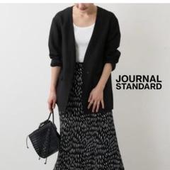 【美品】 ジャーナルスタンダード ノーカラージャケット リネン ワイドシルエット 美品】 ジャーナルスタンダード ノーカラージャケット リネン