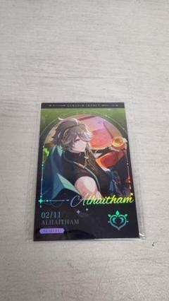 原神 韓国 限定 原神 PC ホログラムカード アルハイゼン - メルカリ