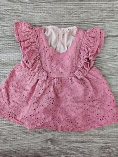 petit main ピンク フリル トップス 80