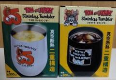 トムとジェリー　サーモタンブラー　白・黒セット　新品未開封のサムネイル