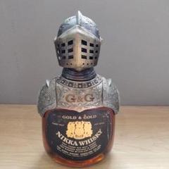 【特級】NIKKA WHISKY GOLD & GOLD 騎士ボトルカバーのサムネイル