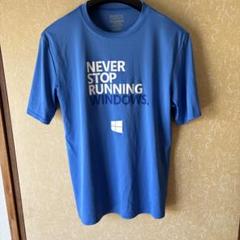 Microsoft社　Windows 青 Tシャツ