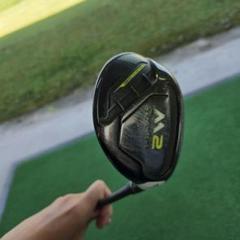 M2 4UTヘッドカバー付き 4番ユーティリティ テーラーメイド R
