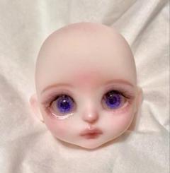 Michi　セリアドールカスタム　ストーンアイ女の子（ヘッドのみ） Michi様 専用 セリアドールカスタム ストーンアイ女の子（ヘッド