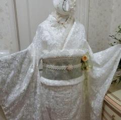 新品シフォン ローズ モダン 振袖 長襦袢 2点セット 薔薇 刺繍 レース 金糸 新品シフォン ローズ 嫌み モダン 振袖 長襦袢 2点セット 薔薇