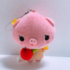 サンエックス ぶら² ももんがモモちゃん ぬいぐるみ マスコット 平成レトロ ② ももぶた マスコット サンエックスSAN-X 2004年 平成レトロ