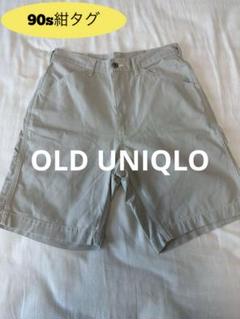 90s 紺タグ OLD UNIQLO ペインターショーツ