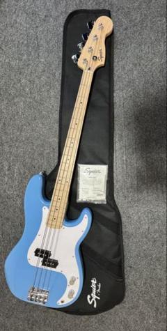 Squier エレキベース ライトブルー ケース付き Squier エレキベース ライトブルー ケース付き - メルカリ